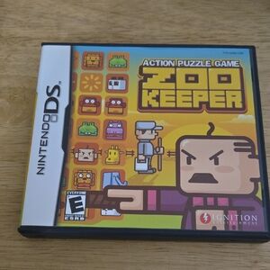 Nintendo DS Zoo Keeper Action Puzzle Game